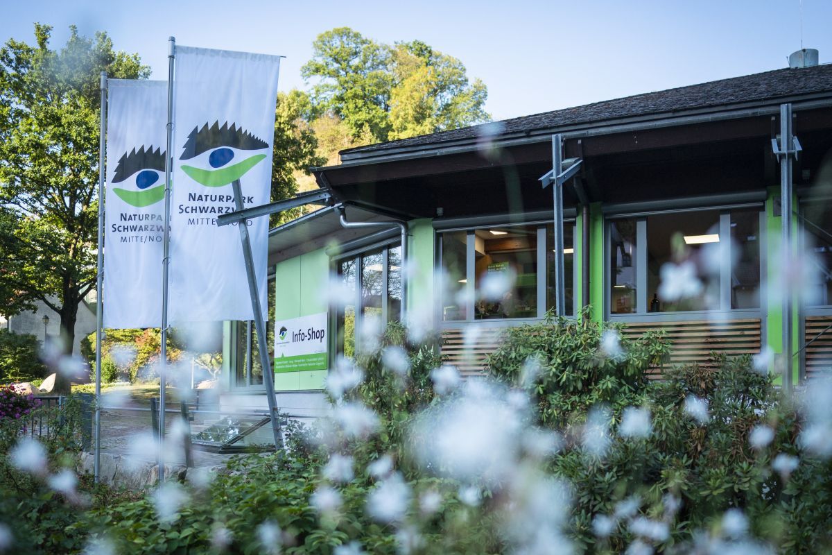 Naturpark Info-Shop Außenansicht