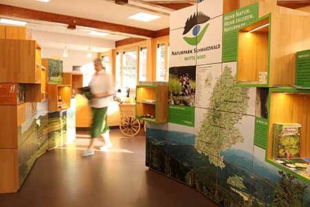 Naturpark Geschäftsstelle mit Info-Shop
